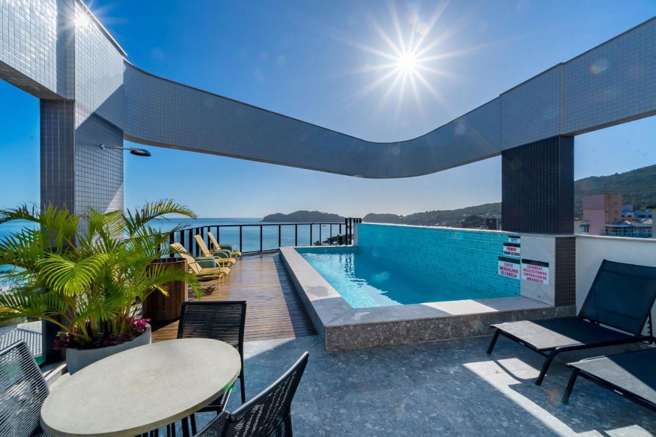 Confortavel Loft Com Vista Para O Mar - Condominio Com Piscina بومبينهاس المظهر الخارجي الصورة